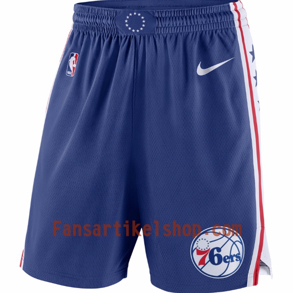 NBA Philadelphia 76ers Herren Shorts Blau Nike Swingman NBA Philadelphia 76ers Herren Shorts Blau Nike Swingman
